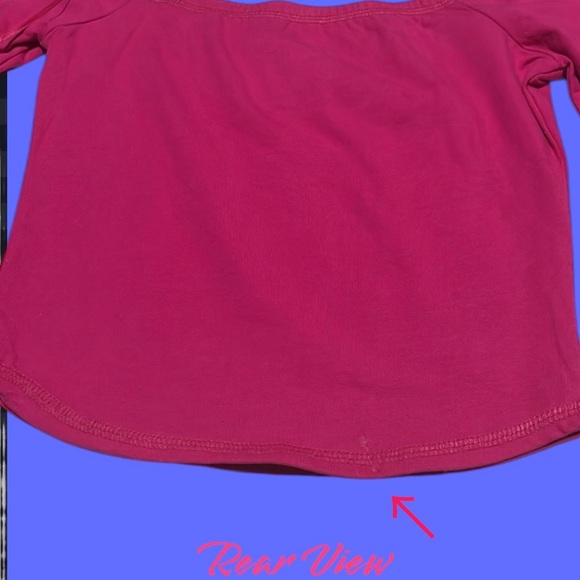 NWOT BDG Elasticized Boat Neckline Crop Top - Size XS - Picture 6 of 8